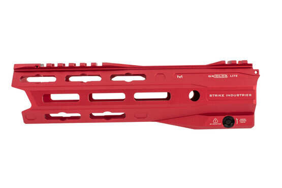 Strike Industries Gridlok LITE 8.5-inch Complete Handguard in Red